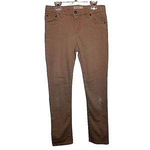 LUCKY BRAND Girls Brown Skinny Jeans Size 12